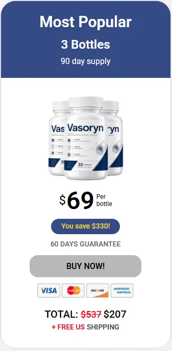 Buy Vasoryn 3 Bottle